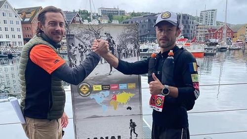 Pompierul Iulian Rotariu de la ISU Botoşani a câştigat ultramaratonul din Norvegia / A devenit primul alergător din lume care a câştigat cele cinci ultramaratoane ale Continental Challenge