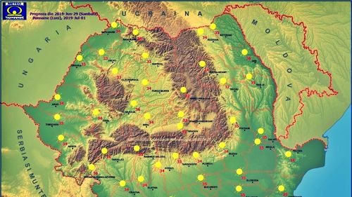 ANM - Luna octombrie debutează cu o săptămână cu temperaturi mai coborâte decât cele obişnuite, urmată de două săptămâni cu temperaturi uşor mai ridicate decât cele normale în această perioadă