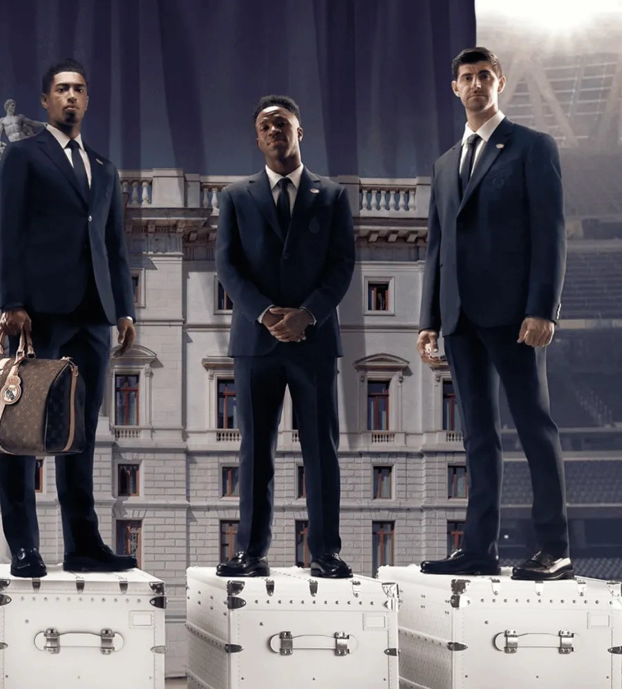 real Madrid, Louis Vuitton, moda 