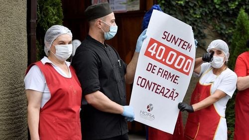 Organizația Patronală HORA cere Guvernului redeschiderea de urgență a restaurantelor la interior