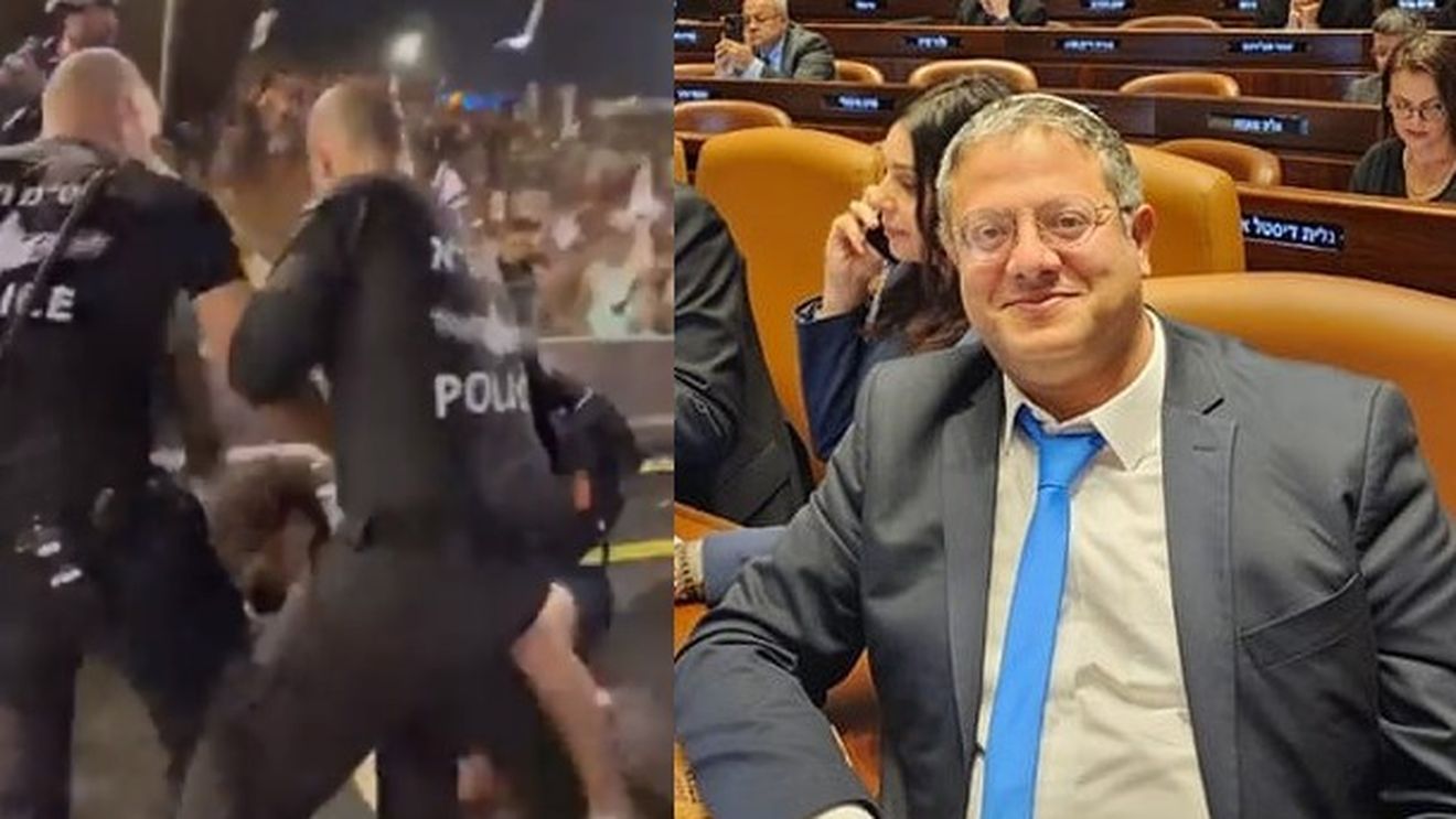 Brutalitățile poliției israeliene împotriva demonstranților pașnici antiguvernamentali au devenit tot mai frecvente. Ministrul securității naționale, extremistul de dreapta Itamar Ben Gvir, e acuzat de încurajarea polițiștilor