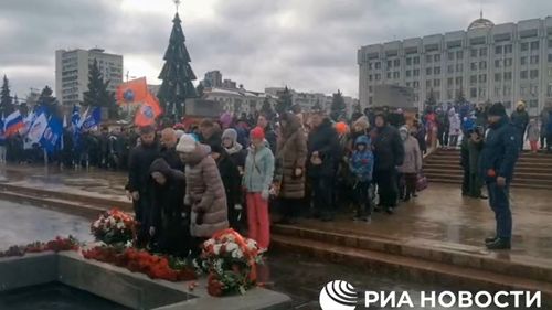 VIDEO Doliu în Rusia, după moartea a zeci de soldați uciși în Ucraina, în noaptea de Anul Nou