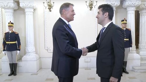 VIDEO Klaus Iohannis, întâlnire la Cotroceni cu premierul Bulgariei, Kiril Petkov