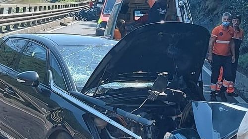 UPDATE Accident grav cu patru mașini pe Valea Oltului, 6 persoane implicate/ Circulația este blocată