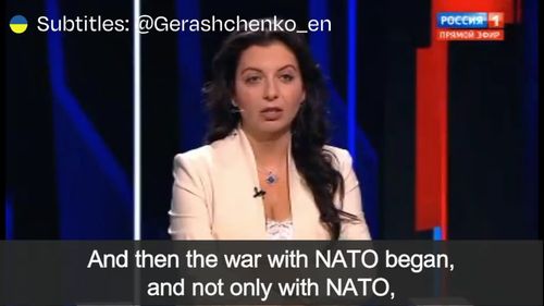 VIDEO Dezinformare fără limite la TV rusă: Propagandista Margarita Simonyan pretinde că Rusia a învins Ucraina „în primele trei zile”, iar acum este în război cu NATO / „Vom învinge întreaga lume occidentală”
