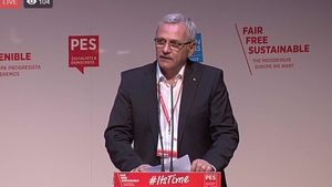 Dragnea, la congresul socialiștilor europeni: ”Dreapta a distrus Europa folosind manipularea și instituțiile de forță ale statului. Miza alegerilor e uriașă, vorbim de viitorul UE, al meu, al copiilor noștri”