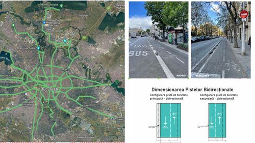 Masterplanul Velo, ce urmează să aducă Bucureștiului peste 500 km de piste de biciclete, pus în consultare publică / De realizarea lui va răspunde structura care avizează și STB, respectiv Asociația de Transport București-Ilfov
