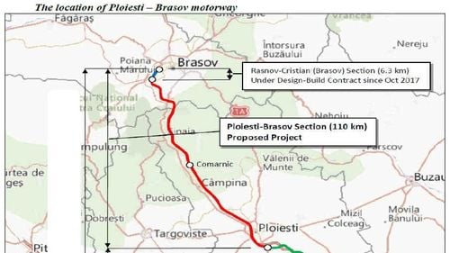 Autostrada pe Valea Prahovei va avea un traseu nou de la Sinaia la Râșnov și un tunel la Bușteni. Studiul de fezabilitate și obținerea avizelor de mediu vor dura trei ani / CNAIR scoate la licitație luna viitoare centura Comarnicului, în lungime de 7 kilometri