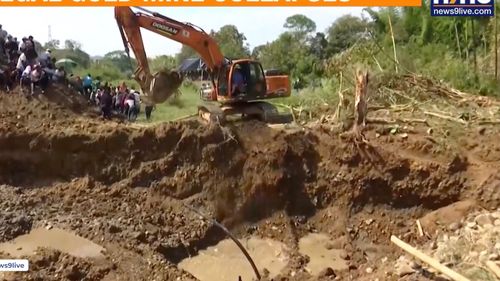 25 de persoane, blocate în subteran după prăbuşirea unei mine de aur în Columbia