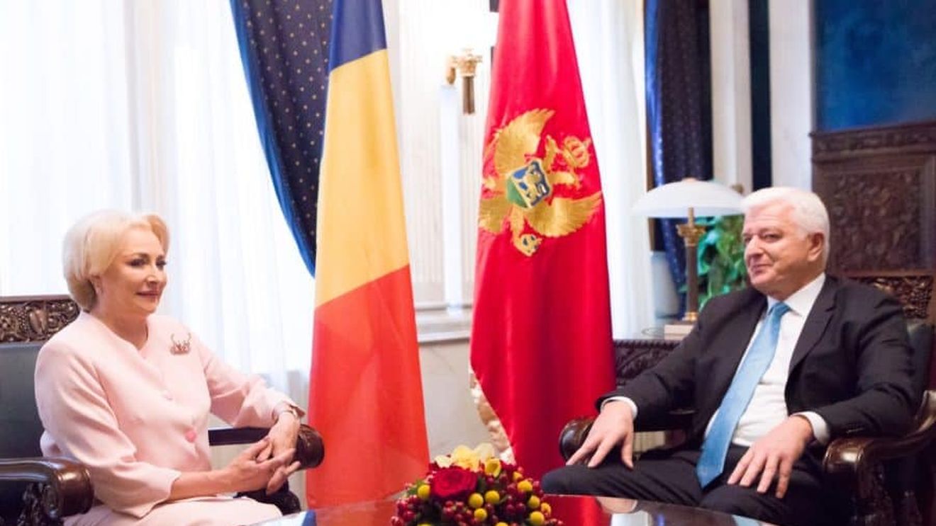 VIDEO Gafă impardonabilă făcută de Viorica Dăncilă: A confundat capitala Muntenegrului, Podgorica, unde se afla în vizită, cu Pristina, capitala Kosovo