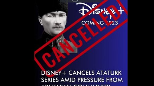 Consiliul Audiovizualului din Turcia declanșează o investigație asupra Disney+ pentru că nu ar fi transmis în streaming serialul despre Atatürk la presiunea lobby-ului armean din SUA