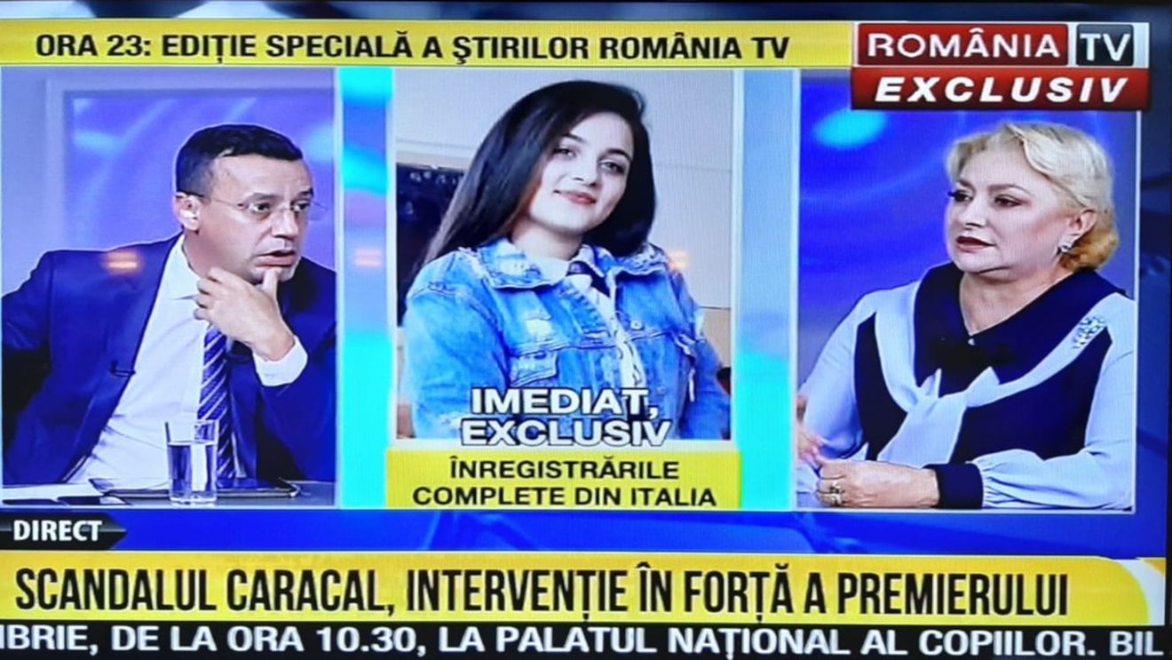 Viorica Dăncilă, la RTV: La bătaia din fața Parlamentului, de acum câteva zile, nu s-a intervenit pentru că nu avem ministru de Interne/ Dacă eu ceream destituirea șefului DIICOT era linșaj