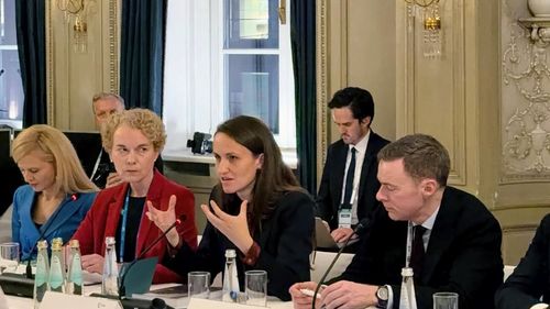 Ministra de Externe Oana Țoiu, la Conferința de Securitate de la Munchen: E necesară utilizarea finanţării UE pentru nevoile de apărare NATO