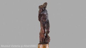 Amprenta lui Michelangelo, identificată pe o statuetă de ceară. "Este o perspectivă emoţionantă ca amprenta lui Michelangelo să se fi păstrat în ceară"