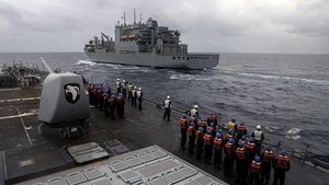 China anunţă că a alungat distrugătorul american USS Milius din arhipelagul Paracel, în Marea Chinei de Sud/ SUA spun că este o ”minciună”