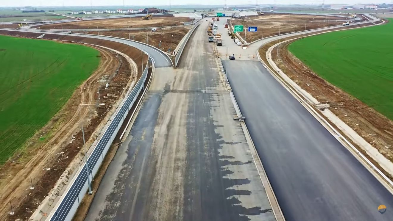 Se deschide circulaţia între DN5 şi DN4, parte din autostrada A0 Sud, transmite CNAIR