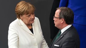 Angela Merkel face apel la germani să-l voteze pe candidatul CDU Armin Laschet pentru ca țara ”să rămână stabilă”