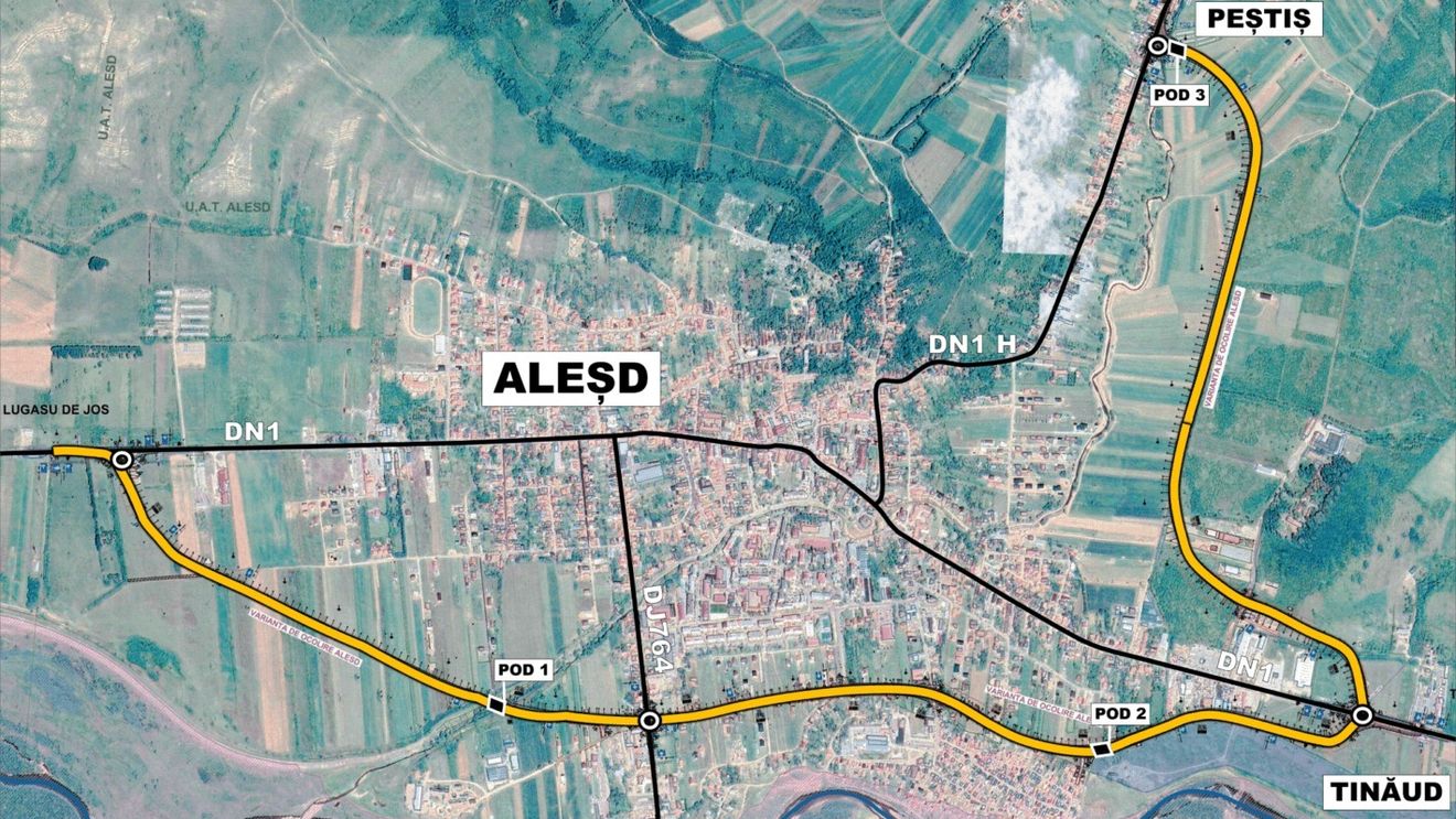 Curtea Supremă, sentință definitivă favorabilă Consiliului Județean Bihor, în litigiul cu localnicii din Aleșd care au încercat să oprească lucrările la șoseaua de centură a orașului