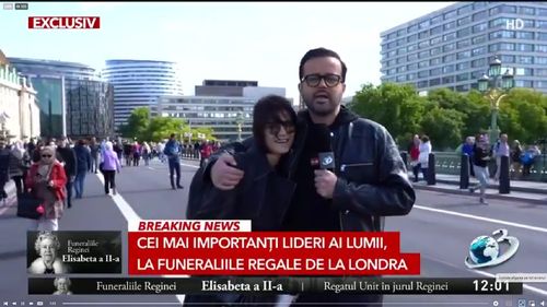 Mihai Gâdea, relatare de la funeraliile Reginei: „Am ales să fiu prezent în aceste zile istorice pe care mi le voi aduce aminte pentru totdeauna împreună cu fata mea”