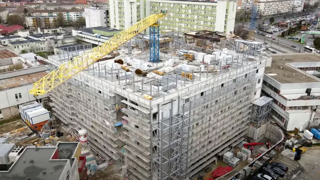 Lucrările la viitorul Centru de Mari Arși de la Timișoara sunt la 60% realizare  / Se așteaptă ca din toamnă să devină funcțional / Investiție de 66 de milioane de euro