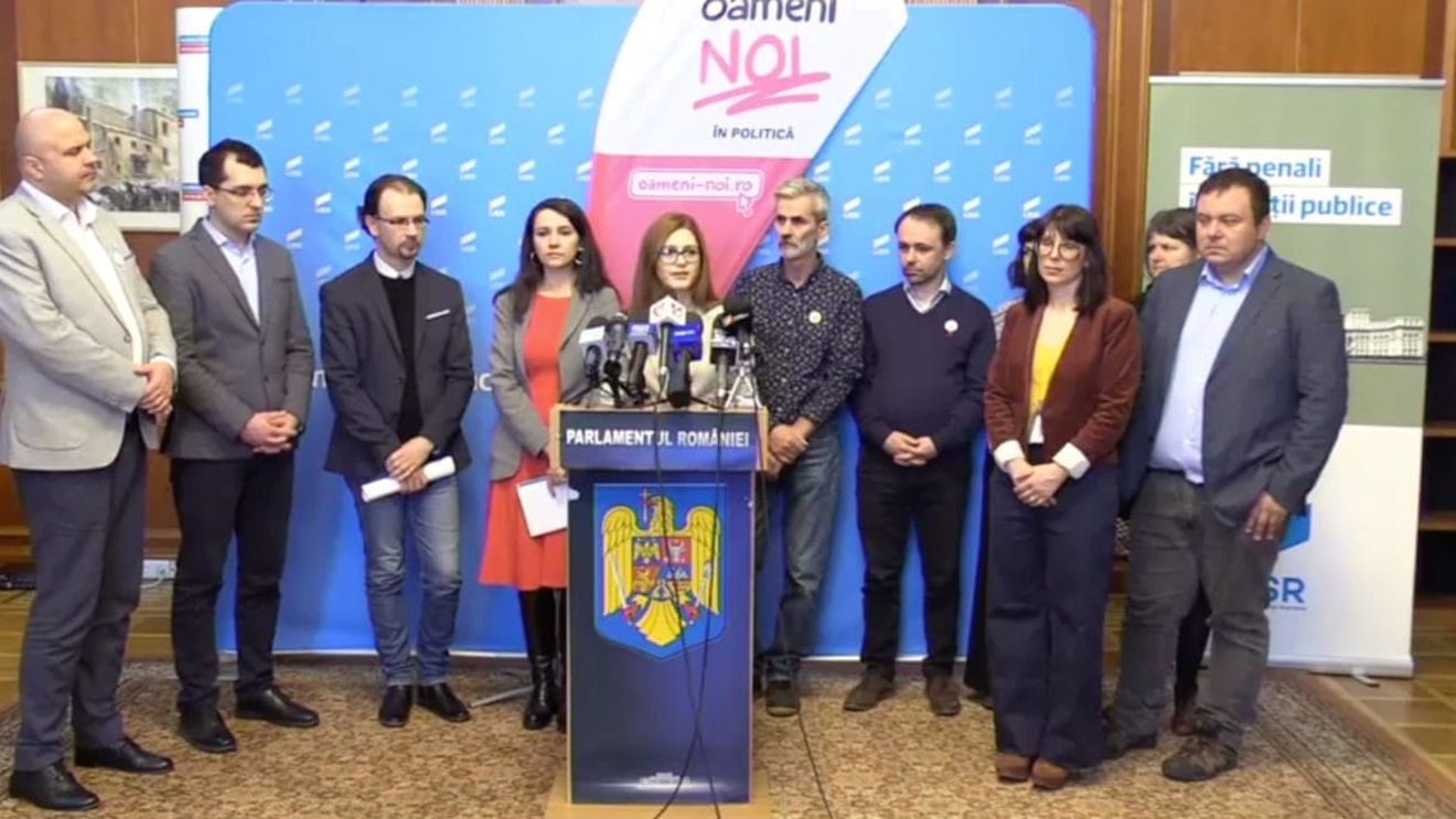 Iniţiativa cetăţenească "Oameni noi în politică" privind reforma legislaţiei electorale, depusă la Senat