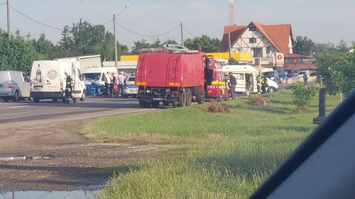 UPDATE Accident grav pe DN1, în zona Paralela 45. Un bărbat de 60 de ani a murit/ Au fost implicate trei mașini