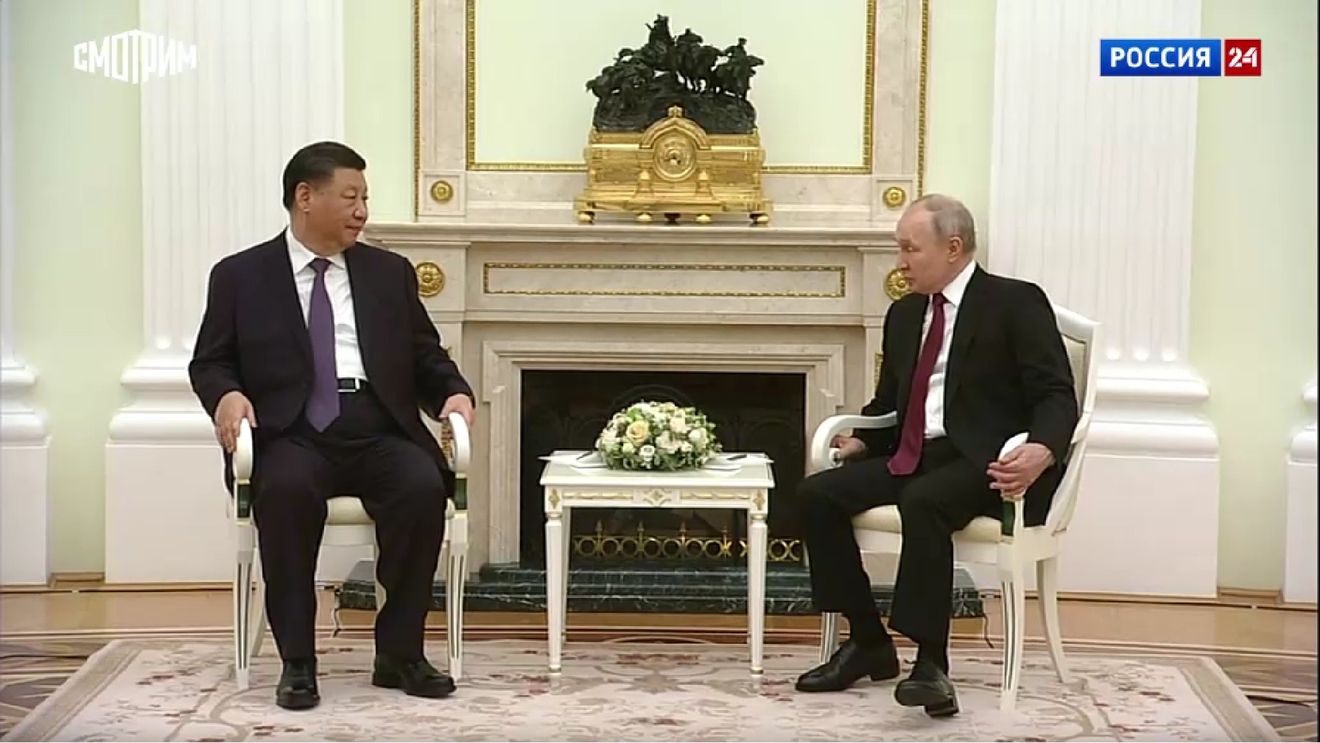 VIDEO Putin îl primește pe Xi Jinping la Kremlin: „Planul Beijingului pentru criza acută din Ucraina poate fi discutat, Rusia este întotdeauna deschisă la procesul de negociere”