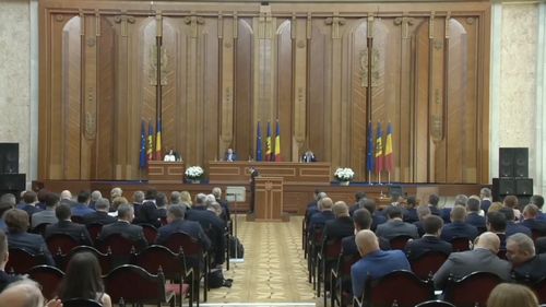 VIDEO Declarația comună a Parlamentelor României și Republicii Moldova / Un nou pas pentru obţinerea de către Republica Moldova a statutului de candidat la Uniunea Europeană