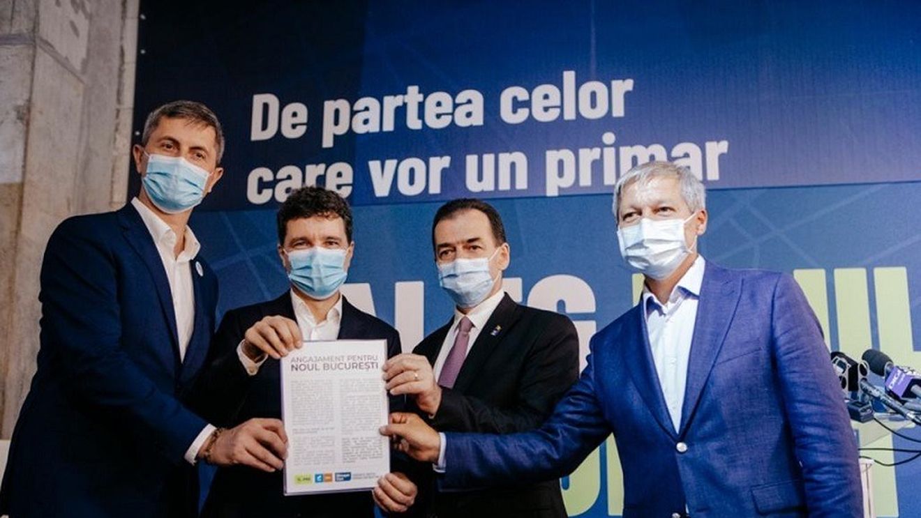 DOCUMENT Liderii PNL și USR PLUS au semnat un angajament pentru București