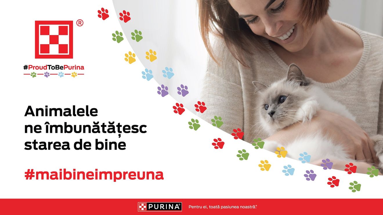 PURINA® își întărește angajamentele față de animalele de companie,  oamenii care le iubesc și planetă
