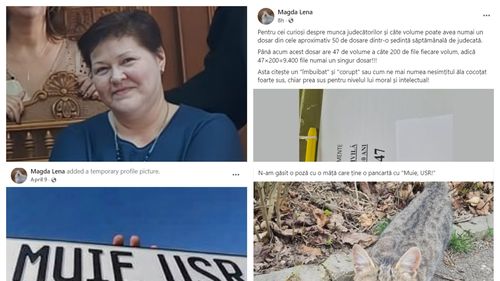 Limbaj de judecătoare de Curte de Apel. Despre Bolojan: „Nesimțitul ăla cocoțat prea sus pentru nivelul lui moral și intelectual”. În plus, tot ea: „M..e USR”