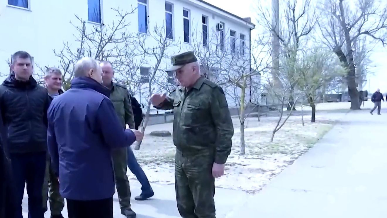 Ce este în neregulă cu înregistrarea video cu vizita lui Vladimir Putin în regiunile Herson și Lugansk (BBC)