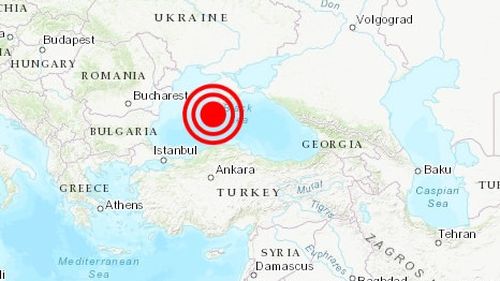 Un cutremur cu magnitudine 5 a avut loc în Marea Neagră, joi dimineața