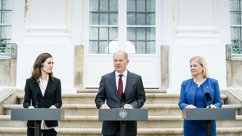 Scholz: Germania va "intensifica" activitatea militară cu Finlanda și Suedia și va face presiuni pentru o aderare „foarte rapidă” a celor două țări la NATO