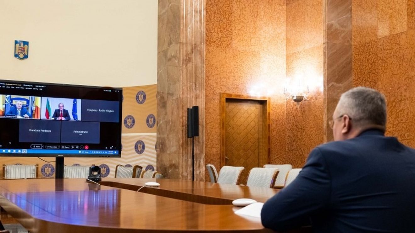 Premierul Ciucă a discutat cu premierul Bulgariei despre dragarea Dunării, construirea unui nou pod în zona Giurgiu - Ruse și aderearea la Schengen