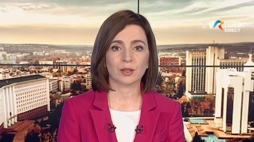 Maia Sandu la TVR: „Faptul că România a împărțit cu noi vaccinul în situația în care avea nevoie și ea de acest vaccin este un dar foarte, foarte prețios pentru Republica Moldova”