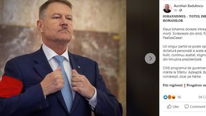CNCD se autosesizează după ce fostul viceprimar Aurelian Bădulescu a publicat o fotografie în care îl asimilează pe Iohannis lui Hitler