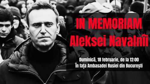Eurodeputatul Vlad Gheorghe anunță o manifestație în fața Ambasadei Rusiei „In Memoriam Aleksei Navalnîi”: Pașnic, cu lumânări și flori îi aducem un ultim omagiu celui care a avut curajul și demnitatea să-și înfrunte criminalul până la moarte și dincolo de ea