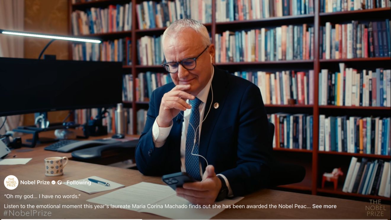 Institutul Nobel investighează posibile divulgări înaintea acordării Premiului Nobel pentru Pace opozantei venezuelene Maria Corina Machado, după o creștere suspectă a cotelor la pariuri