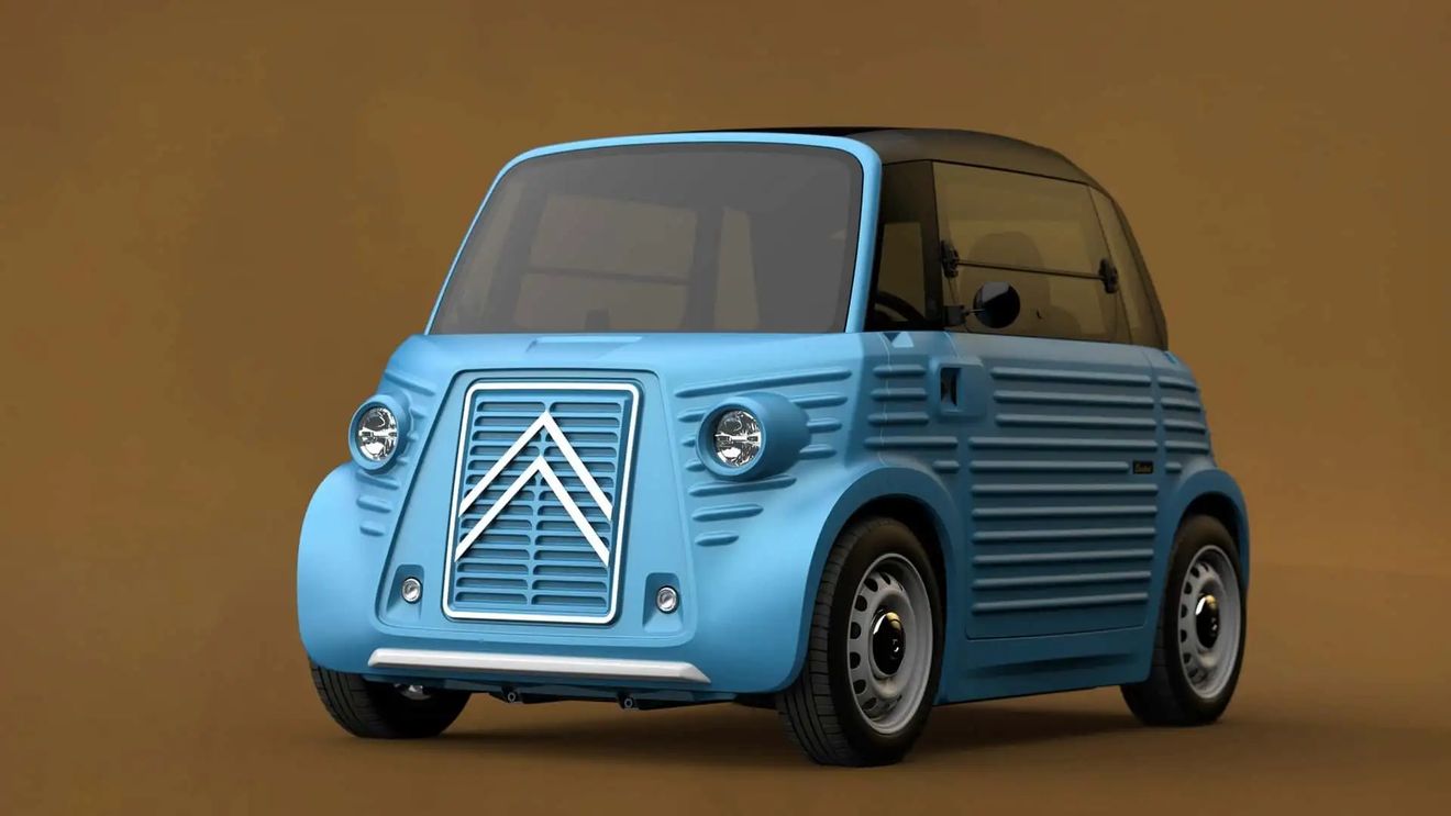 E ca și cum i-ai pune husă la telefon: un kit de 5.000 de euro transformă automobilul electric Citroën Ami într-un vehicul retro
