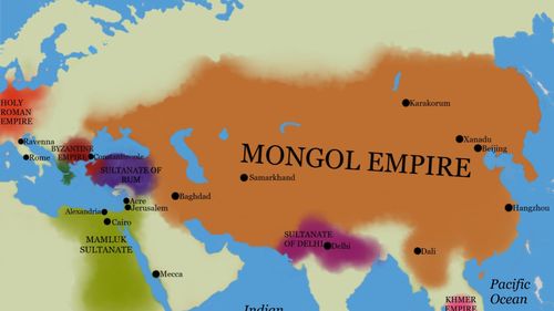 Un fost președinte al Mongoliei l-a „înțepat” pe Putin, arătând cât de mare a fost Imperiul Mongol și cât de mică era Rusia în secolul 15