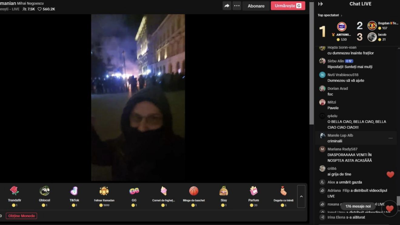 Trei parlamentari AUR, suspectați de poliție că ar fi coordonat activitățile manifestanților din fața Biroului Electoral Central (surse)