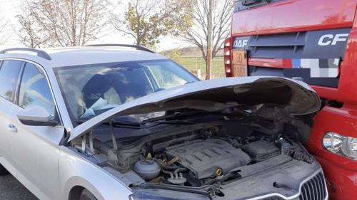 Un autoturism şi o autocisternă cu kerosen au făcut accident în Vama Albița