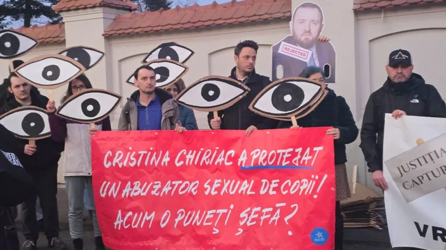 Protest Palatul Cotroceni