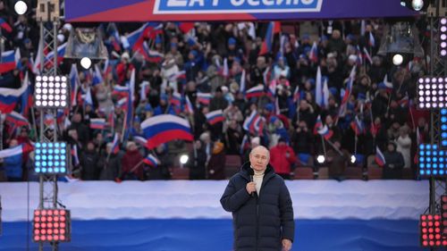 Unele persoane prezente la mitingul de la Moscova, angajați la stat, susțin că au fost forțate să participe