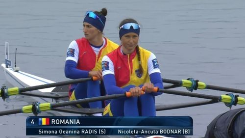 Medalie de aur pentru România, cu echipajul feminin de dublu vâsle, la Campionatele Europene de Canotaj