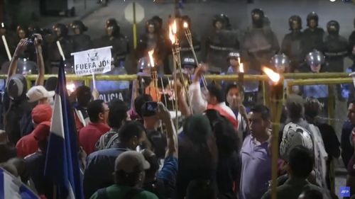 Amplă manifestaţie în Honduras împotriva deciziei preşedintei Xiomara Castro de a anula tratatul de extrădare cu SUA