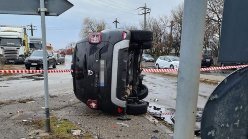 Centrul Infotrafic: accident cu 4 autovehicule în județul Cluj