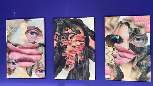 Expoziție de artă contemporană la Piața Amzei din București cu exponate ale artiștilor români