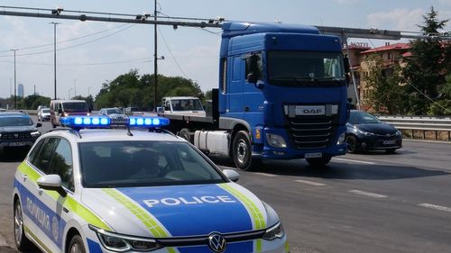 Șofer reținut pe o autostradă din Bulgaria cu o alcoolemie de 5,95 la mie și drogat